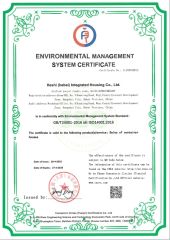 ISO 14001 certificate from Heshi (Hebei) Integrated Housing Co., Ltd.