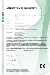 String light CE-LVD certificate 1 certificate of Glow-Grow Lighting Co., Ltd. – certificate photo, supplier certificates section