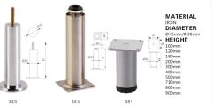 Table Leg for Furniture Hardware Origin China Model NO. ASL Condition New Trademark TRUMY Customized Customized Specification - Image 1