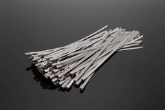 Black Stainless Steel Cable Tie Width NA Brand NA Color Black Applications NA Packaging Size Na Length Below 100 mm Tensile Strength - Image 1