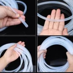 2mm 6mm Extruded Soft Flexible Silicone Rubber Tube Color Color Origin China Model NO. Custom Trademark hongruiguan Hardness 50 to 80 Shore a - Image 6