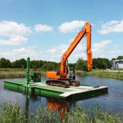 Eterne Container Size Steel Pontoons Modular Jack-up Barge Modular Pontoon Barge - Image 1