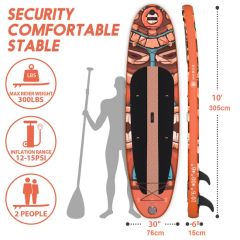 Versatile Inflatable Paddleboard for Surfing Yoga and Water Fun - Image 2