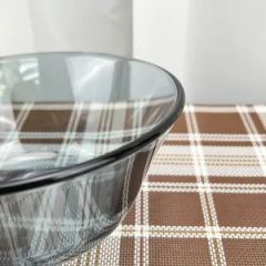 Wholesale Grey Glass Plates Heat-Resistant Glassware Glass Dinnerware Set - Image 6