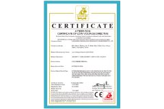 CE Certificate certificate from Guangzhou Zhonglaixin Technology Development Co., Ltd.