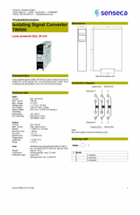 Potential isolator TW500, Vertical Brand senseca Type isolator Design Compact Rated Voltage 11 kV Mounting Type - Image 2