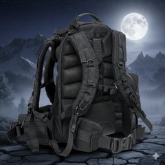 Professional Heavy-Duty Modular Tactical Backpack with Molle System and Water Bottle Holder - Image 4