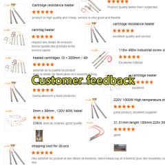 Industrial Electric Heating Element Pencil Heater Cartridge 220V 50W 6X35mm for Extrusion Machines - Image 6
