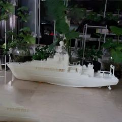 Ready-to-Display Showpiece 3D Printed Aircraft Carrier Model Nozzle Number 1 Model NO. Custom Trademark ProtoMat HS Code - Image 2