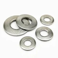 DIN9250 Stainless Steel Double Side Serrated Knurled Safety Lock Gasket Carbon Steel Self-Locking Washers for Industry - Bolnut Fastener Co., Ltd