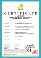 European certificate certificate from Guangzhou EPARK Electronic Technology Co., Ltd.