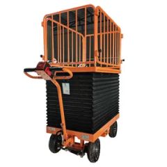 Construction 300kg and 500kg Electric Lifting Trolley Load Capacity Optional Safety Skirt - Guangzhou Nanjie Machinery Manufacturing Co., Ltd.