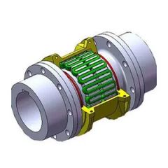 Fireproof Ceramic Matrix Sinusoidal Spring Coupling for Aluminum Smelting Crucible Rotators - Hebei Hengwang Transmission Machinery Co., Ltd