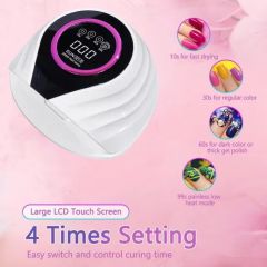 High Power 268W UV LED Nail Lamp Fast Dryer Nail Curing Light - Image 3