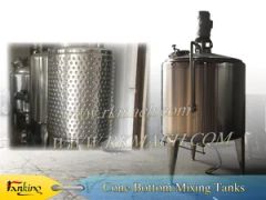 Customized 1000L Stainless Steel Mixing Tank with 40~200rpm Mixing Speed - Image 5