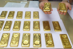 GOLD Purity 22%+ Packaging 50 Fineness 96%+ Max. Moisture (%) 96 Form Alluvial Gold Bars, bar - Image 2