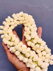 Premium Madurai Jasmine Garland – AAA Grade Fresh Fragrant Flower Garland from India - Image 3