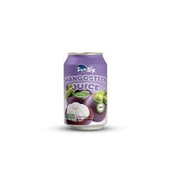 100% Mangosteen juice drink 330ml short can in Viet Nam - Image 1