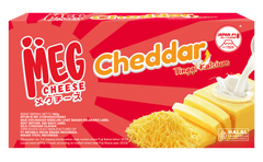 MEG Cheddar Block 160g Texture Smooth Net Weight 160g Halal Certified Yes Shelf Life 13 Months Flavor Rich And Robust Place of Origin Indonesia - Image 1