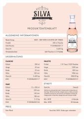 wine cocktail "ROSE"   200 ml Brand Name "SILVA" Manufacturer SILVA GmbH Place of Origin made in - Image 1