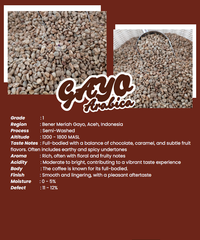 Robust Gayo Grade 1 | Natural | Export – product photo 2, product detail gallery