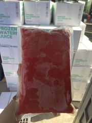 Frozen watermelon juice Place of Origin Vietnam Brix Level Greater Than 9 Packaging Material Pa/pe Bag Or Bottle Storage Temperature -18 Degrees Celcius - Image 2