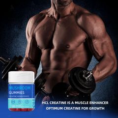 Private Label Pre Workout Supplement natural organic herbal extract Creatine Sport Nurtition for endurance muscle growth Monohydrate Energy Gummy - Image 3