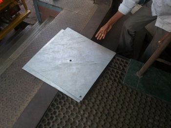 Galvanized Iron G.I Earthing Plates Brand IMPORTED Shape RECTANGULAR Finishing Polished Orientation Vertical Usage/Application - Grow More Enterprises - India