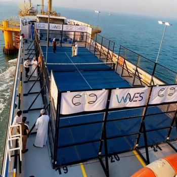 Instant Mobile Padre Court and Portable Tennis Court Equipment - Qingdao Luckin Sports Factilities Co., Ltd - China
