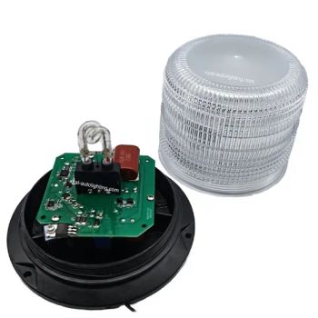 White Warning Safety Flashing Xenon Strobe Beacon LED Lights for Trucks School Bus - Foshan Xingyuan Auto Accessories Co., Ltd. - China