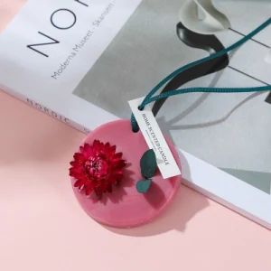 Multiple Scents Minimalist Charm Car Aromatherapy Scented Soy Wax Tablets - Qingdao Huanxi Homeware Co., Ltd - China
