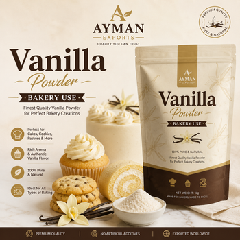 Vanilla flavour powder - Ayman Exports - India