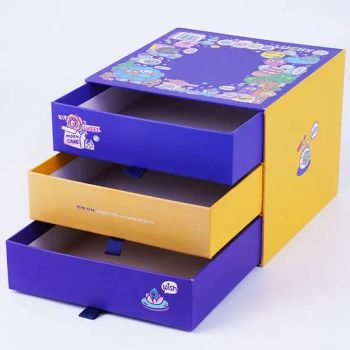 Luxury Custom Logo Paperboard Paper Jewelry Gift Boxes Drawer Jewelry Packaging Box - Shenzhen Anhuixin Technology Co., Ltd. - China