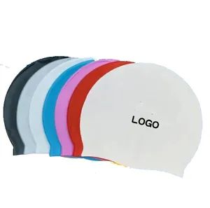 Waterproof Adult Swim Caps Wholesale Silicone Customized Logo Caps - Fuzhou Xino International Trading Co., Ltd. - China