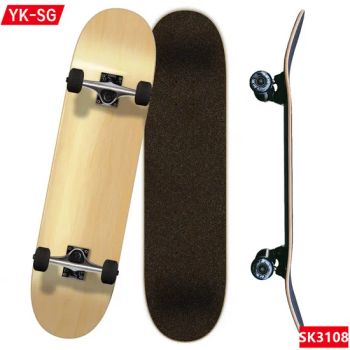 31*8 Inch OEM Plain Blank Skate Board 7 Ply Wooden Decks Skateboard - YONGKANG SG INDUSTRY & TRADE CO., LTD. - China