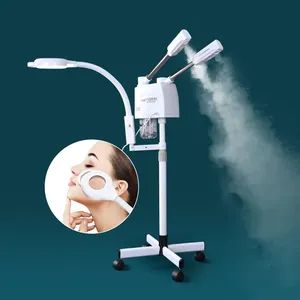 3 in 1 Hot and Cold Face Steamer with 8X Magnifying Lamp Ring Light - Dongguan Nisheng Beauty Equipment Co., Ltd. - China
