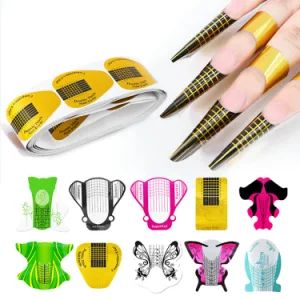 100PCS Nail Art Builder Gel Form, Nail Care Acrylic Gel Polish Paper Tray Wholesale Supplier - Guangzhou Skyrann Electronic Tech Co., Ltd. - China