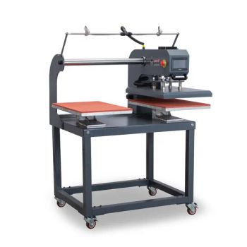 Pneumatic Infrared Positioning Heat Press Machine with 2stations - Dongguan Shenghua Sublimation Printing Machine Equipment Co., Ltd. - China