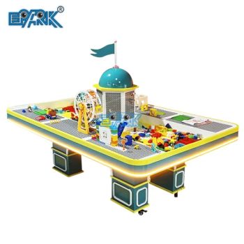 Indoor Entertainment Puzzle Games Table Robot Toys Cartoon Car New Building Block Table - Guangzhou EPARK Electronic Technology Co., Ltd. - China