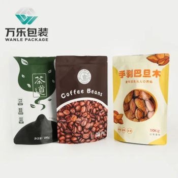 Custom Design Resistant to Damage Smell Proof Stand up Pouch with Valve - Zhejiang Wanle Packaging Co., Ltd. - China