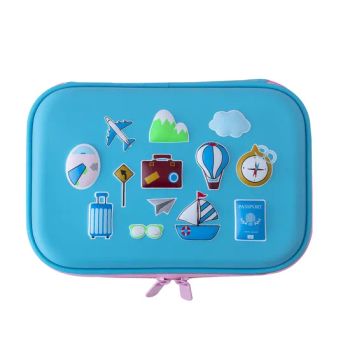 Custom EVA Three-Dimensional Large-Capacity Pen Bags Fashion Waterproof Student Pencil Cases - Quanzhou Hengshunfa Travel&Bags Co., Ltd. - China
