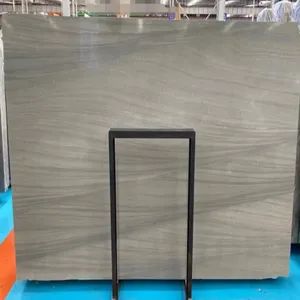New Leon Grey Polished Natural Limestone for High Quality Interiors Decoration - XIAMEN TOSTONE IMP&EXP CO., LTD - China