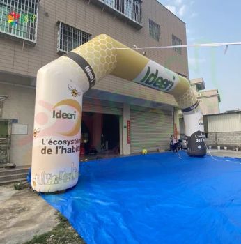 Advertising Inflatables Football Arch for Race Competition Promotional Start Line Arch - Xiamen Boyan Industry and Trade Co., Ltd. - China