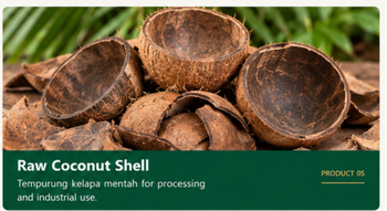 Dry Coconut Shell – 100 MT/Month – product photo, Coconut products found from trusted suppliers, wholesalers, manufacturers & exporters Listing