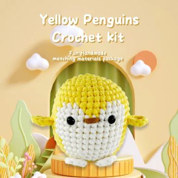 Handmade Crochet Material Bag with Animal Design DIY Cross-Border Sewing and Weaving Toys - Ningbo Hardwork Art & Craft Co., Ltd. - China