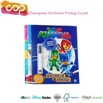 Customized Funny Maker Book Printing Erasable Origin China Trademark CDP Coating Coated Model NO. J-092 HS Code 49030000 - Guangzhou Co-Dream Printing Co., Ltd - China