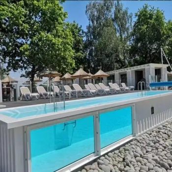 House Readymade Inground Fiberglass Pools Swimming Outdoor Large Size Fiberglass Pool for Sale - Henan Yugong Machinery Equipment Co., Ltd. - China