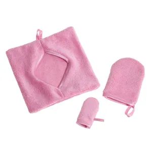 Skin Care Microfiber Soft Facial Mitt - JINHUA MARDAV TEXTILE CO.,LTD - China