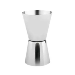 Jigger Shot Glass Stainless Steel Hip Flask Origin China Trademark OEM Pieces Single Material Metal Color Multicolor Model NO. - Shanghai Reach & Reach Houseware Co., Limited - China