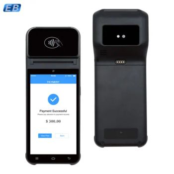 5.5 Inch Smart Handheld Mobile Touch Screen Cash Register Retail Software System All-in-One Android 13 POS Terminal - EB International Group Limited - China